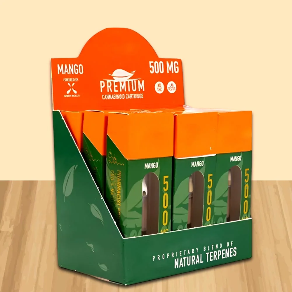 Vape display box from Horizons Packaging — retail counter and floor display unit